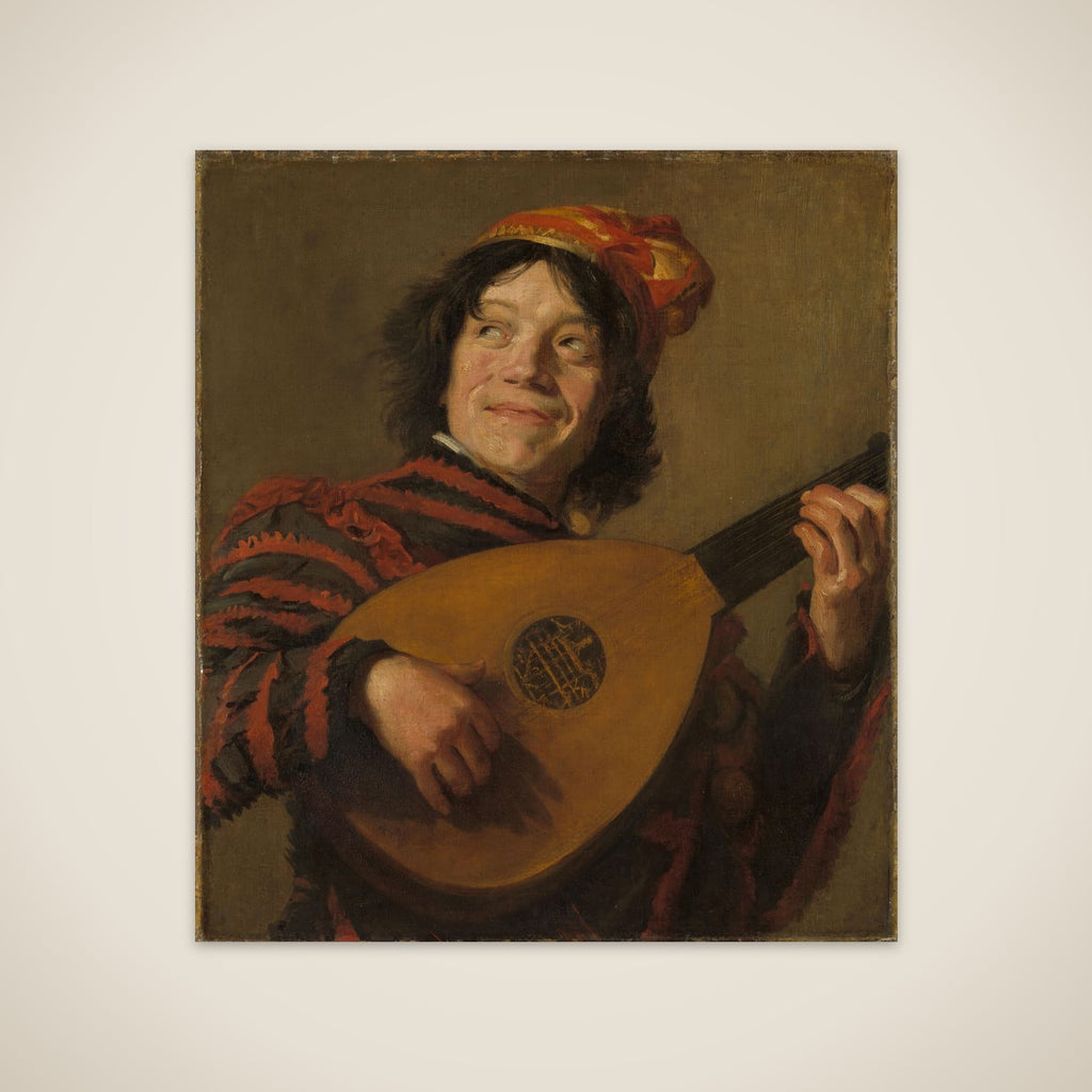 The Lute Player unframed print