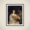 Sara Pottey (1651-1705), Wife of Johan van Bochoven framed
