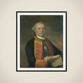 Johan Arnold Zoutman (1724-93), Vice Admiral framed