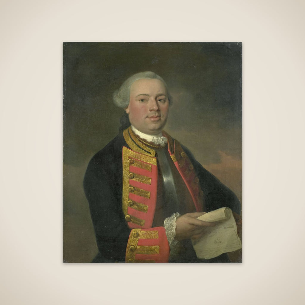 Johan Arnold Zoutman (1724-93), Vice Admiral unframed print