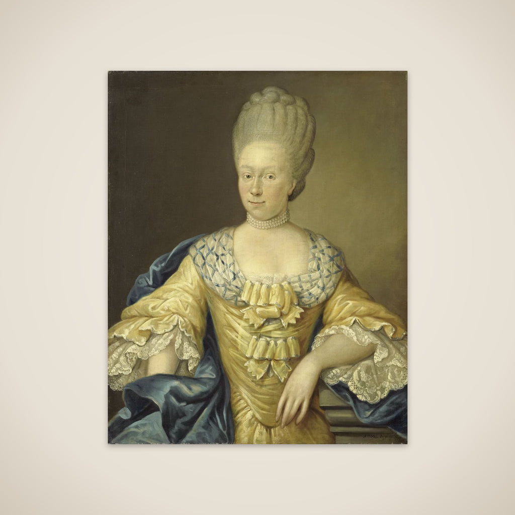 Adriana Johanna van Heusden, Wife of Johan Arnold Zoutman unframed print