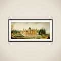 View of the Castle of Egmond aan den Hoef framed