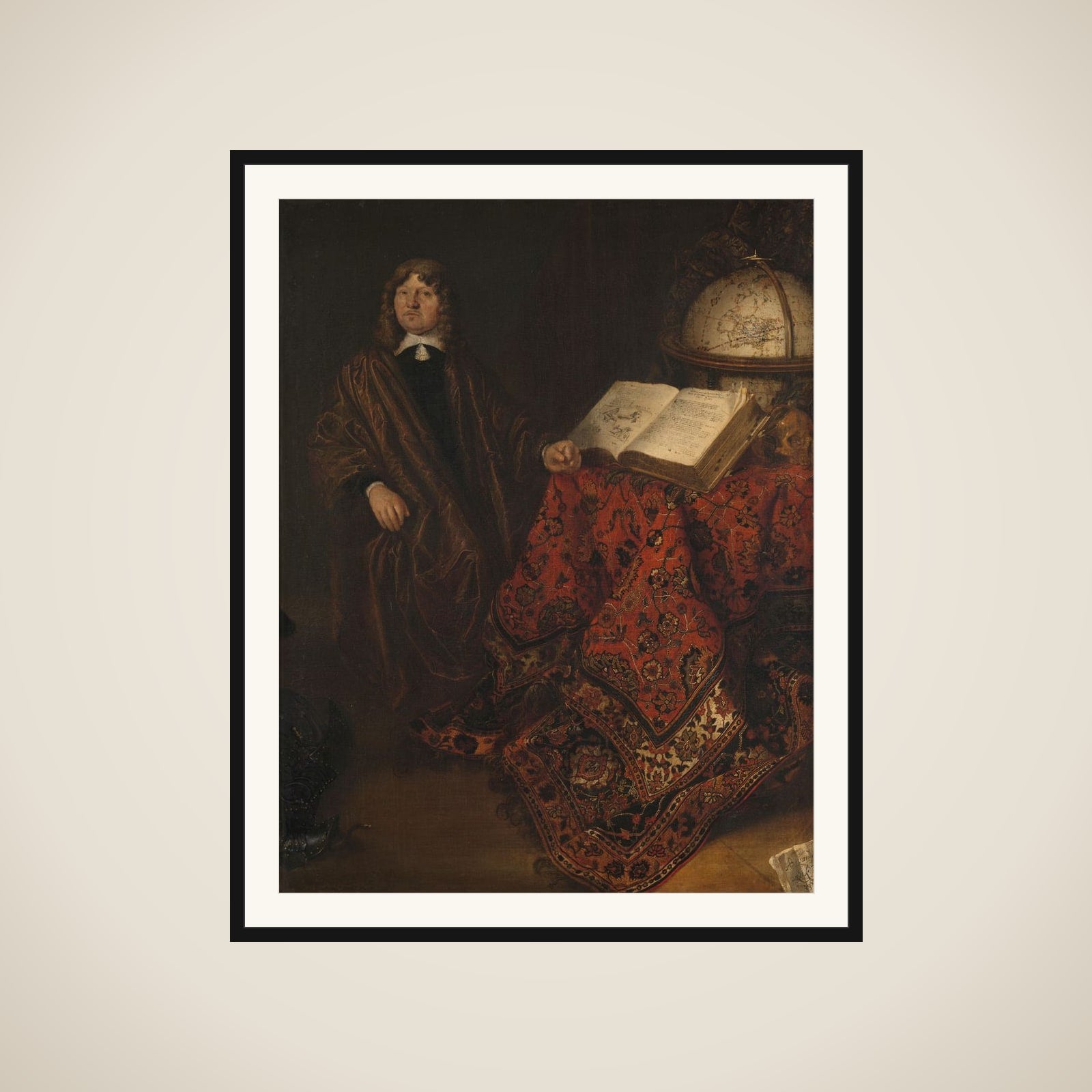 Cornelis Jansz Meyer (1629-1701), Hydraulic Engineer framed
