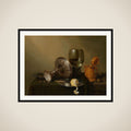 Still life with a Gilded Beer Tankard framed