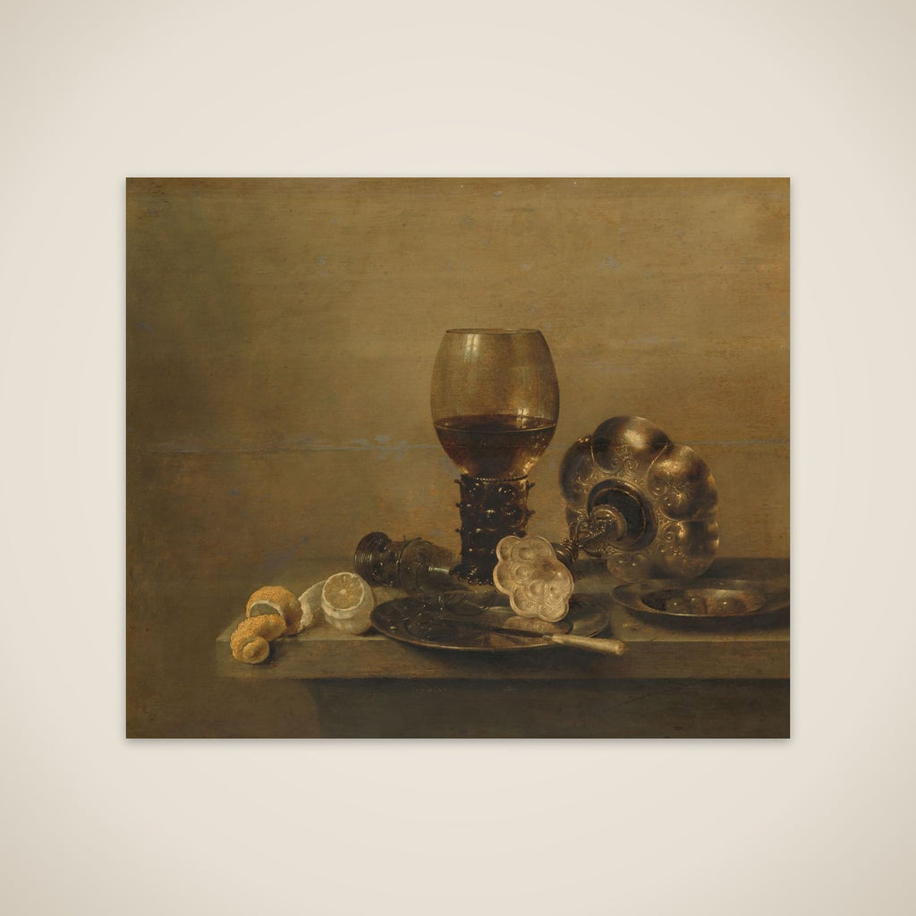 Still Life with a Broken Glass unframed print