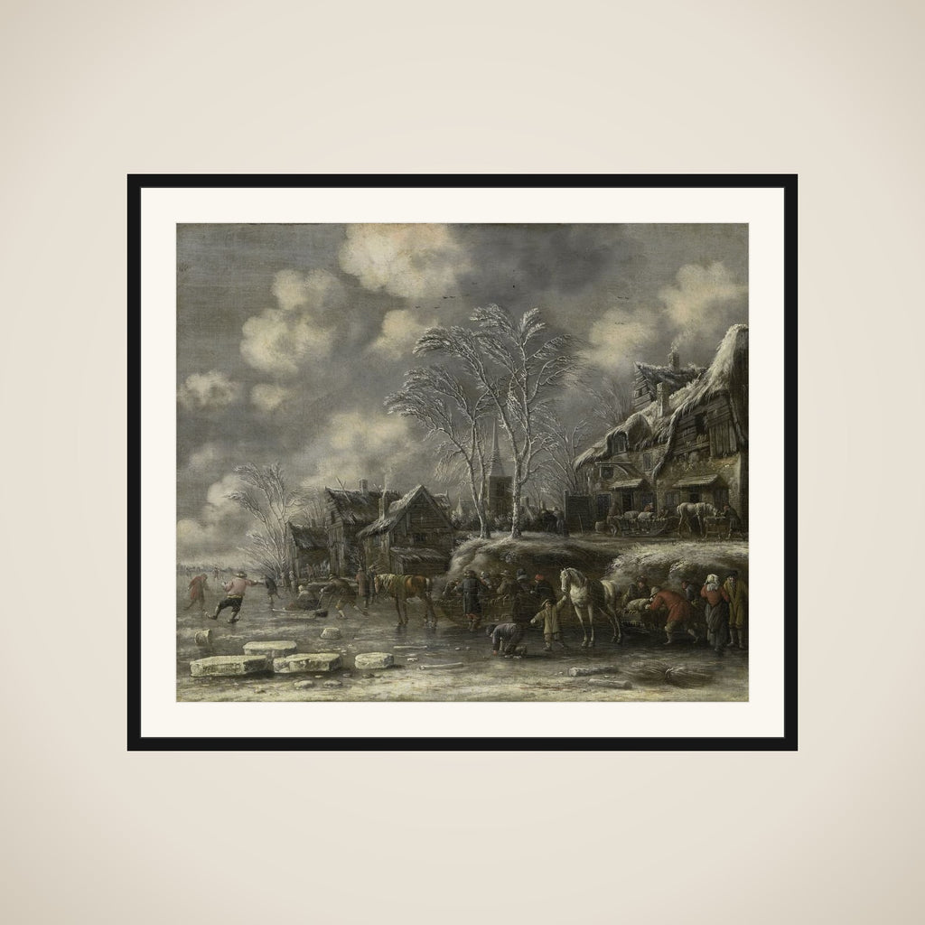 Winter Scene framed