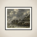 Winter Scene framed