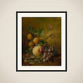 Still Life with Fruit framed