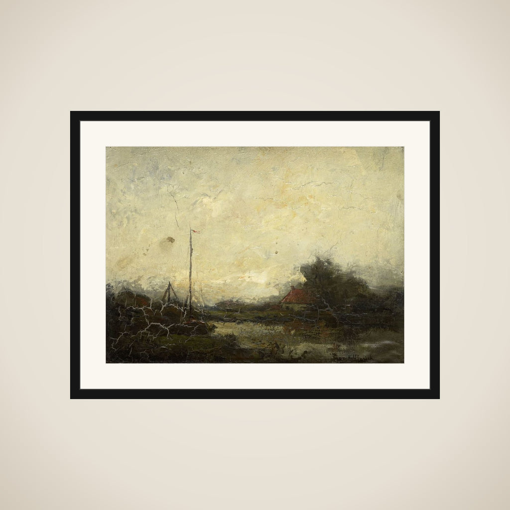 Landscape framed