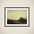 Landscape framed