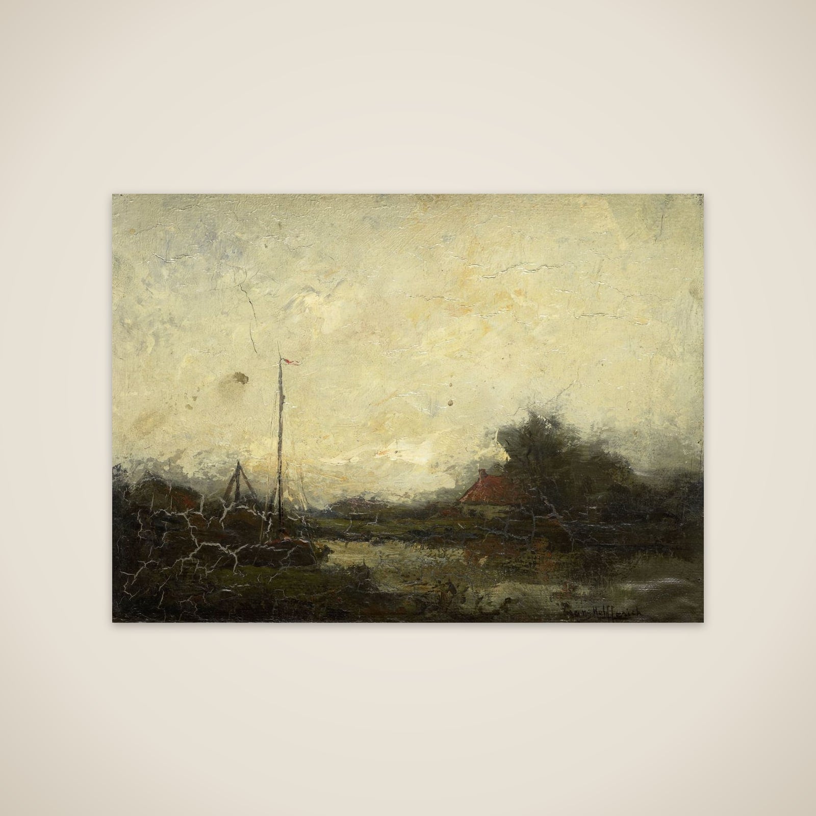 Landscape unframed print