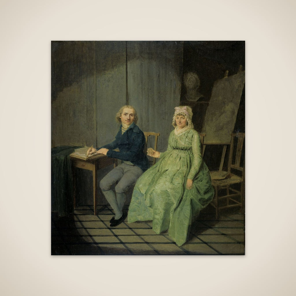 A Painter with his Wife unframed print