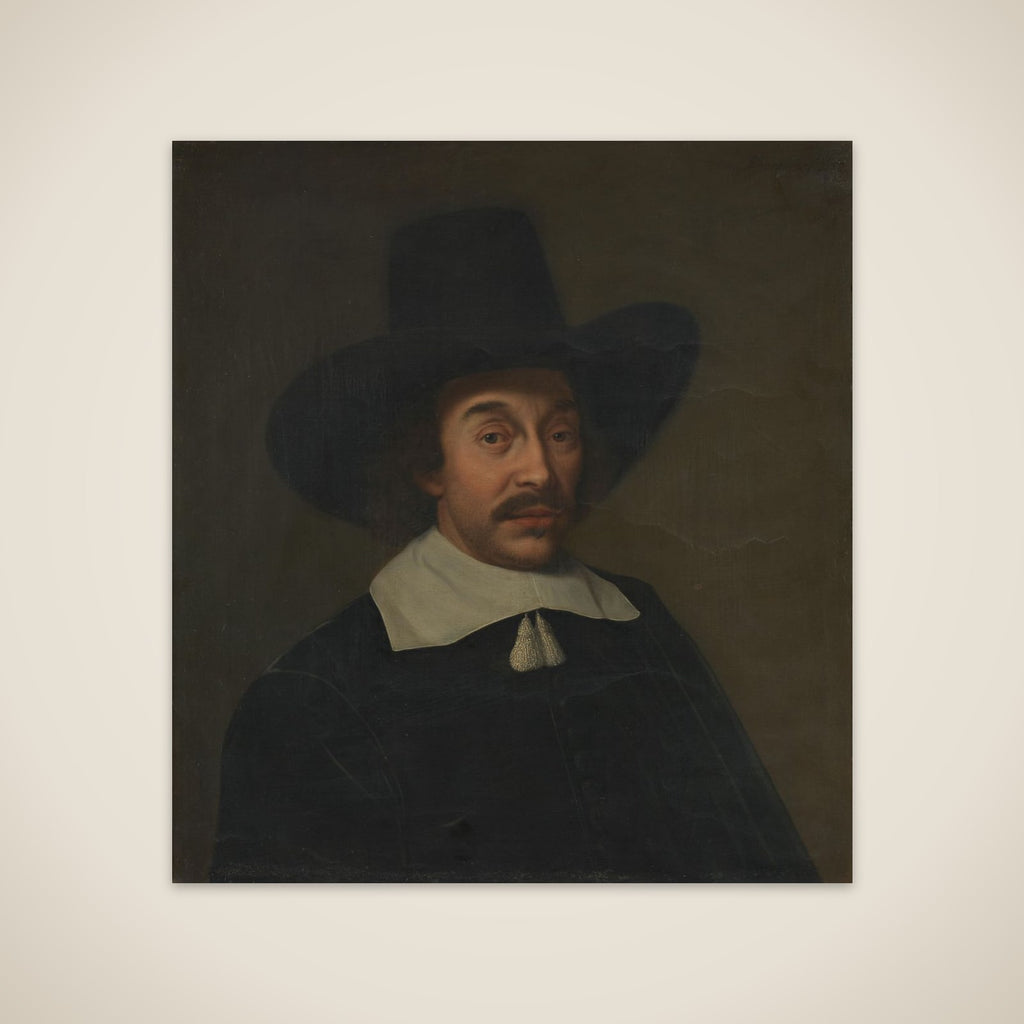 Portrait of a Man, possibly Jan de Hooghe (1608-1682) unframed print
