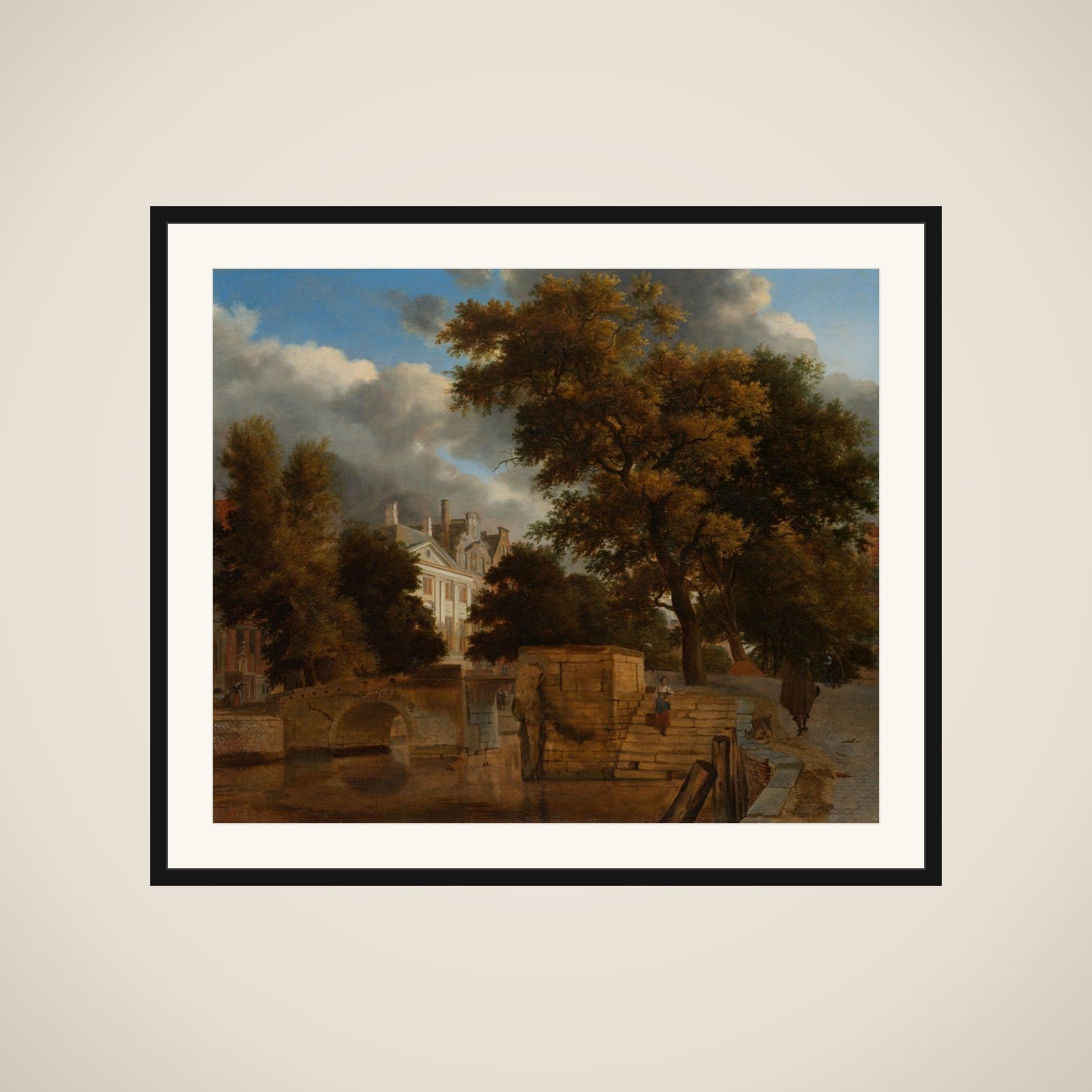 The Stone Bridge framed