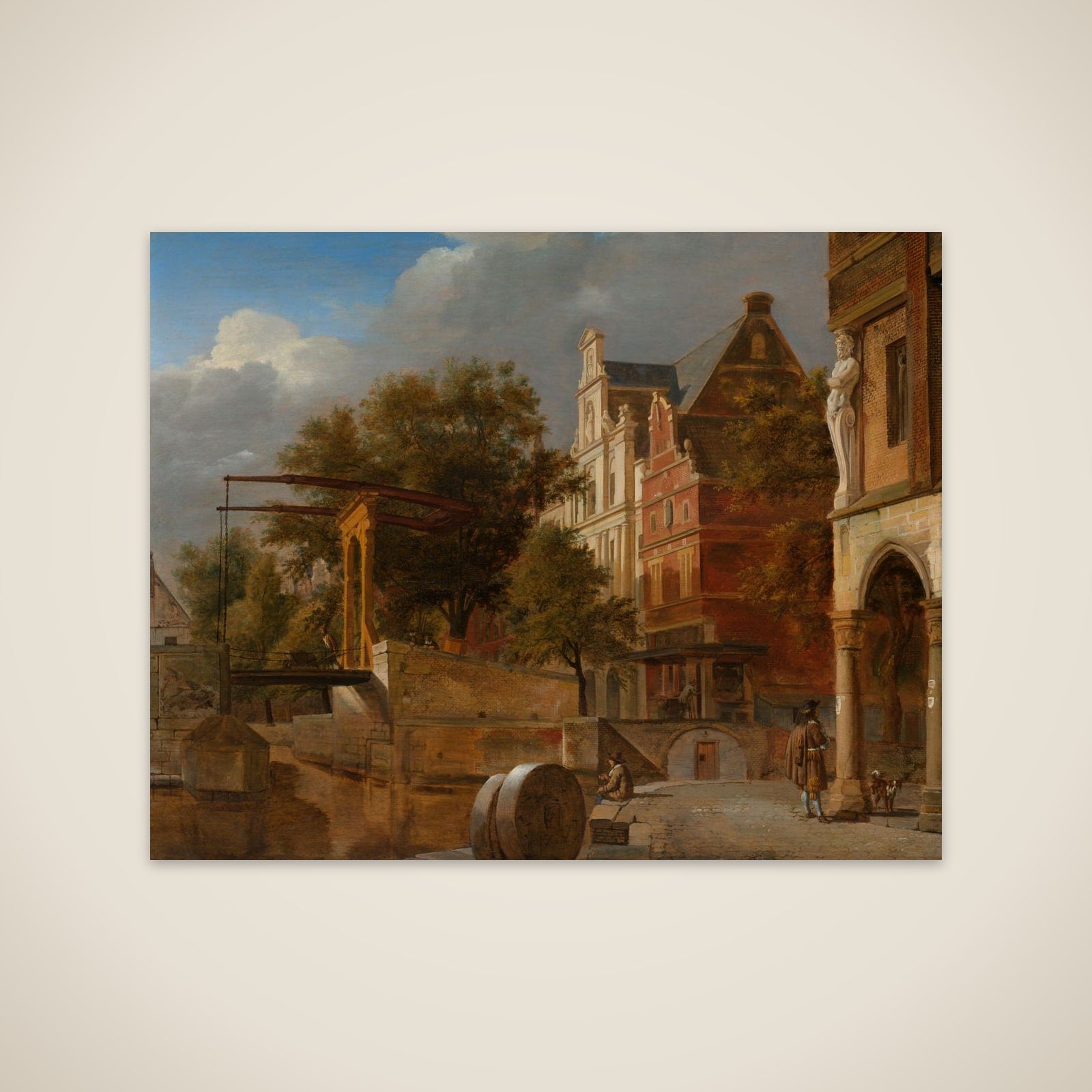 The Draw Bridge unframed print