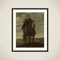 Prince Frederik Hendrik on Horseback framed