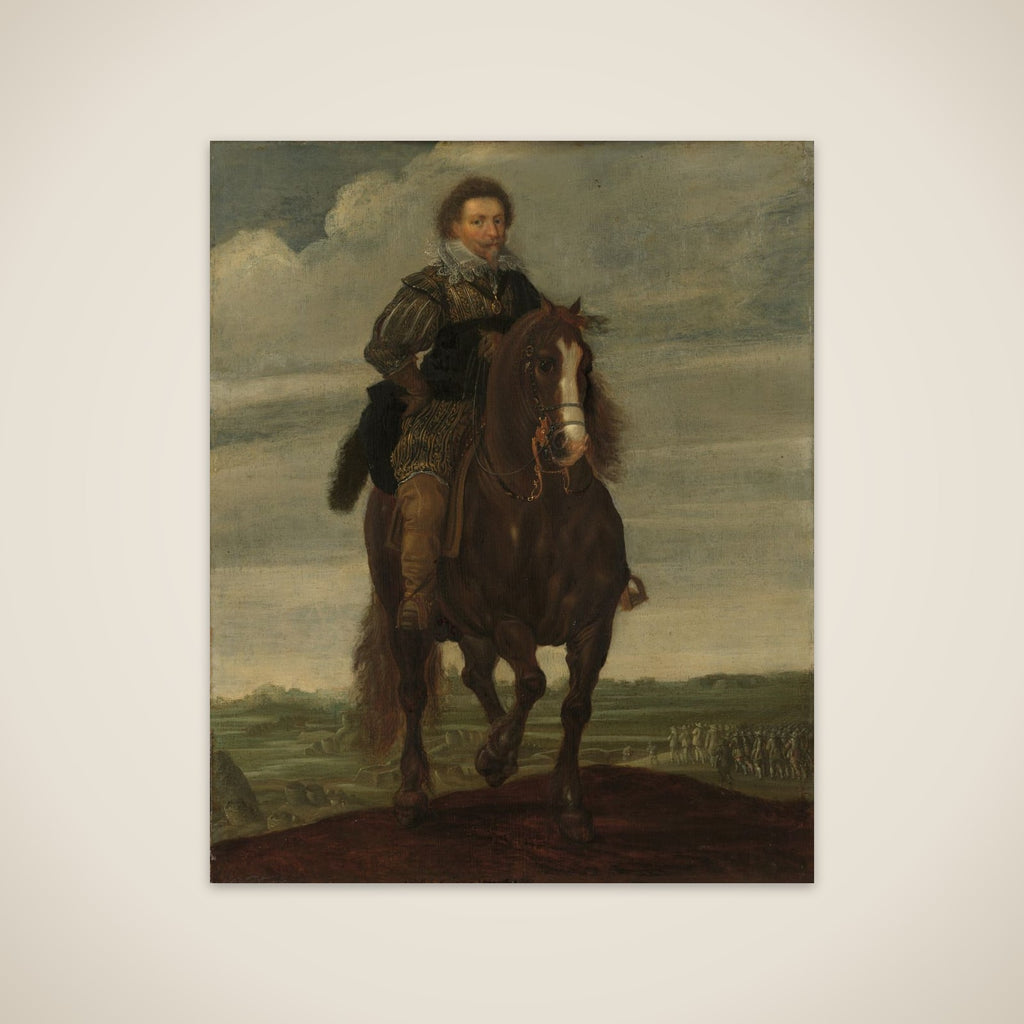 Prince Frederik Hendrik on Horseback unframed print