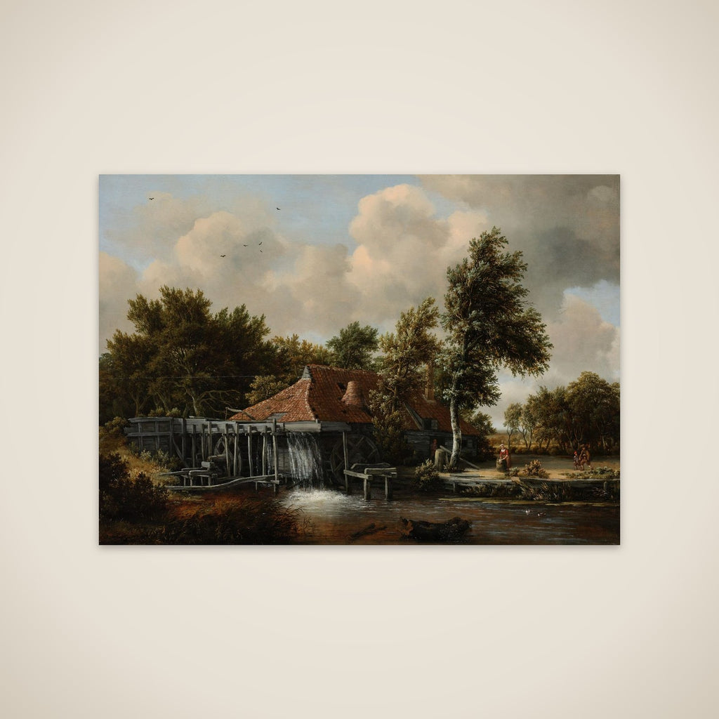 A Watermill unframed print