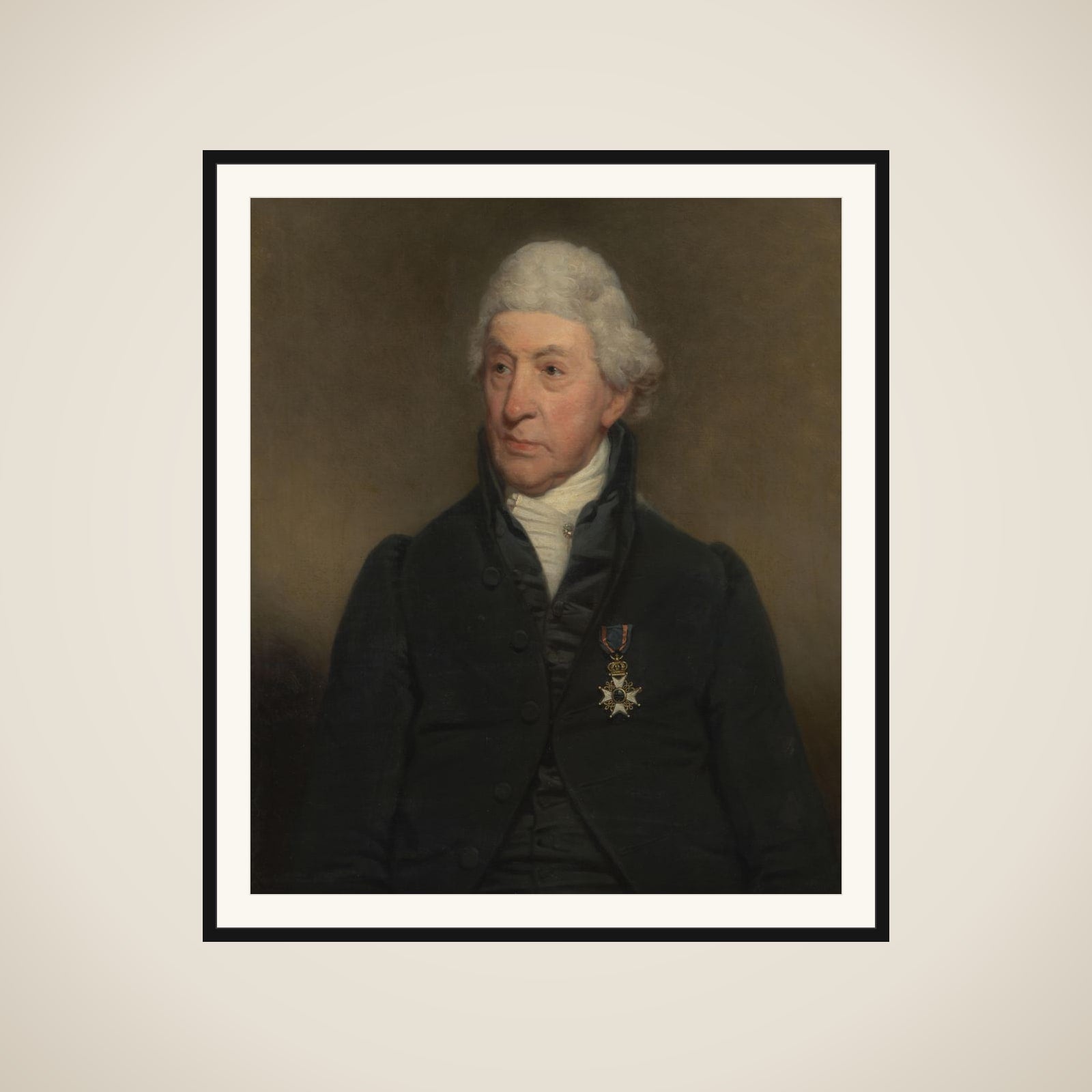 Christiaan Everhard Vaillant (1746-1829), Government Official framed