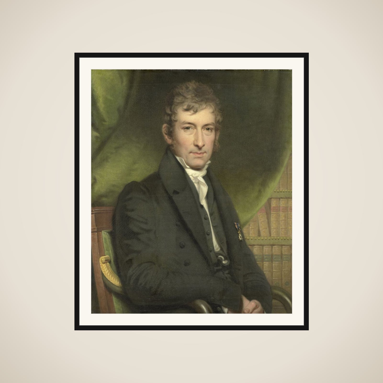 Johan Fraser (1780-1843) framed