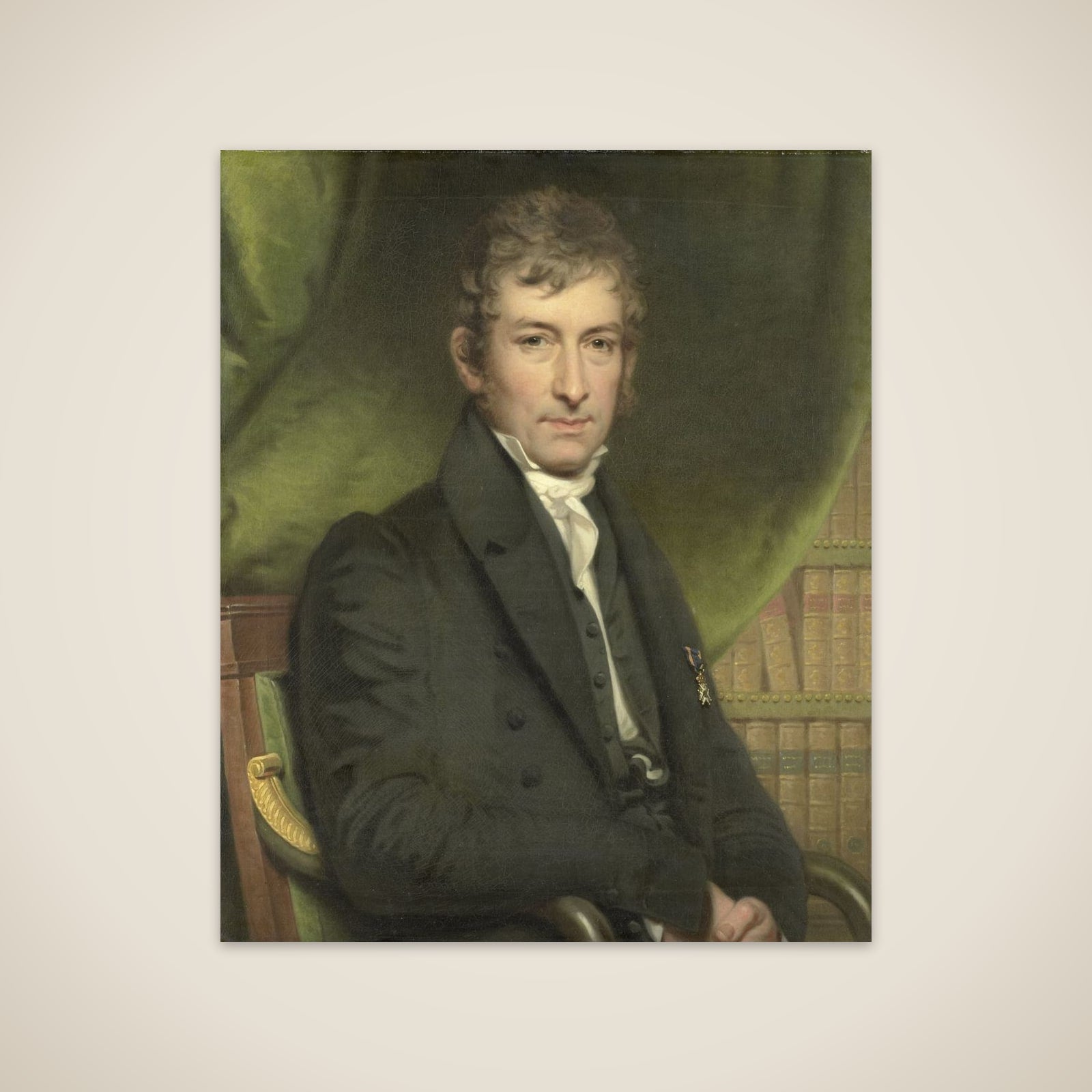 Johan Fraser (1780-1843) unframed print