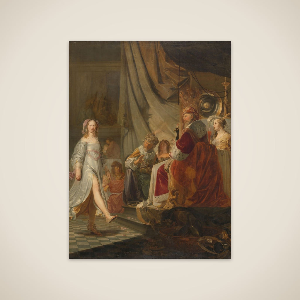 Salome Dancing for Herod unframed print
