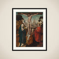 Crucifixion framed