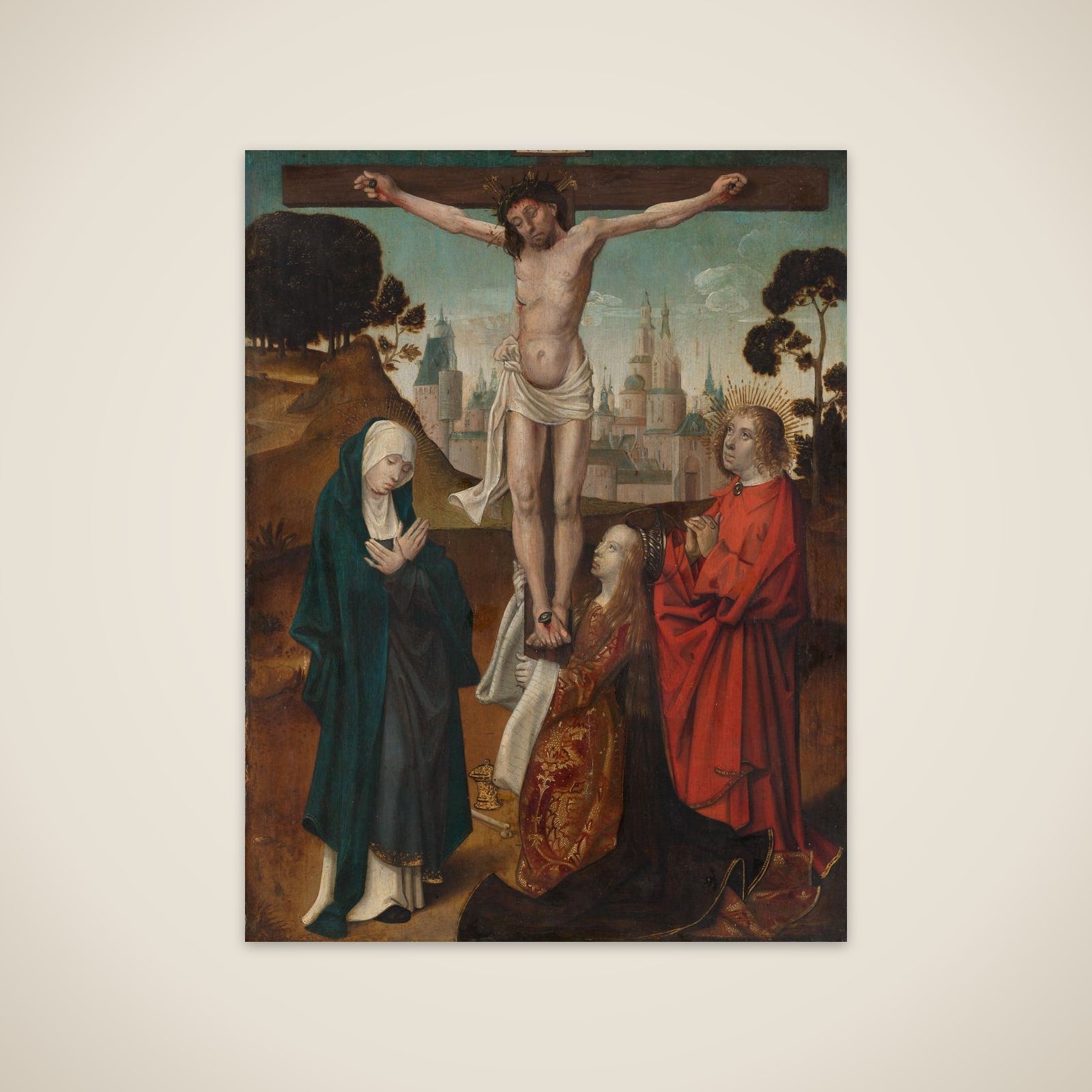 Crucifixion unframed print