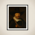 Portrait of Joos van Trappen, called Banckert, Vice-Admiral of Zeeland framed