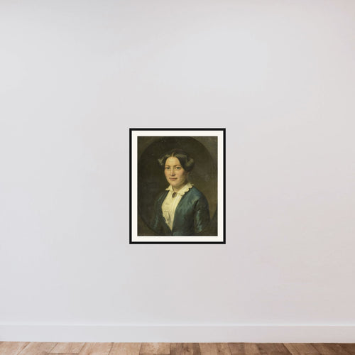 Anna Charlotte Koppelaar (geb 1821). Sedert 1850 echtgenote van Willem Frederik Wehmeyer framed — shown to scale