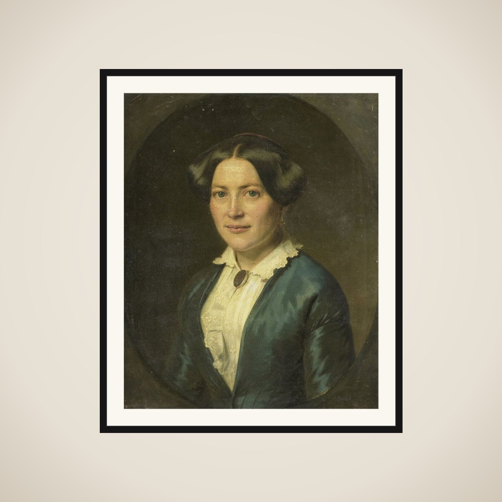 Anna Charlotte Koppelaar (geb 1821). Sedert 1850 echtgenote van Willem Frederik Wehmeyer framed