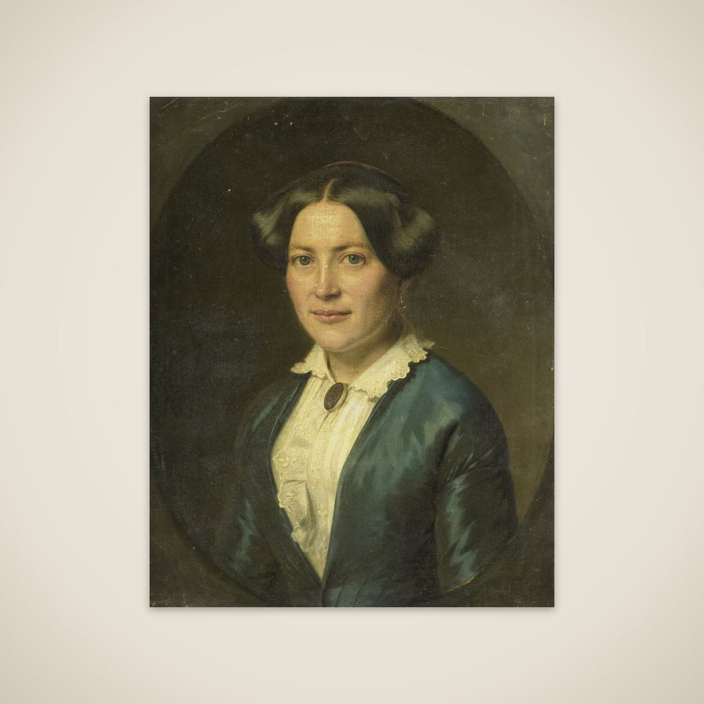 Anna Charlotte Koppelaar (geb 1821). Sedert 1850 echtgenote van Willem Frederik Wehmeyer unframed print