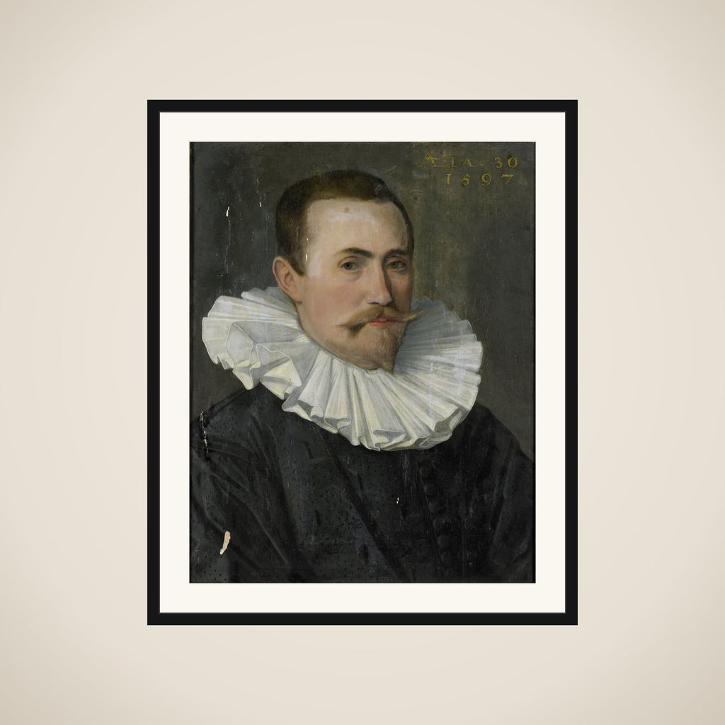 Portrait of a Man framed