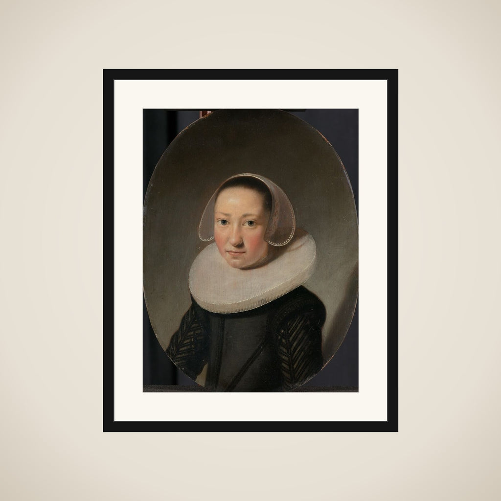 Portrait of a young Woman framed