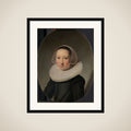 Portrait of a young Woman framed