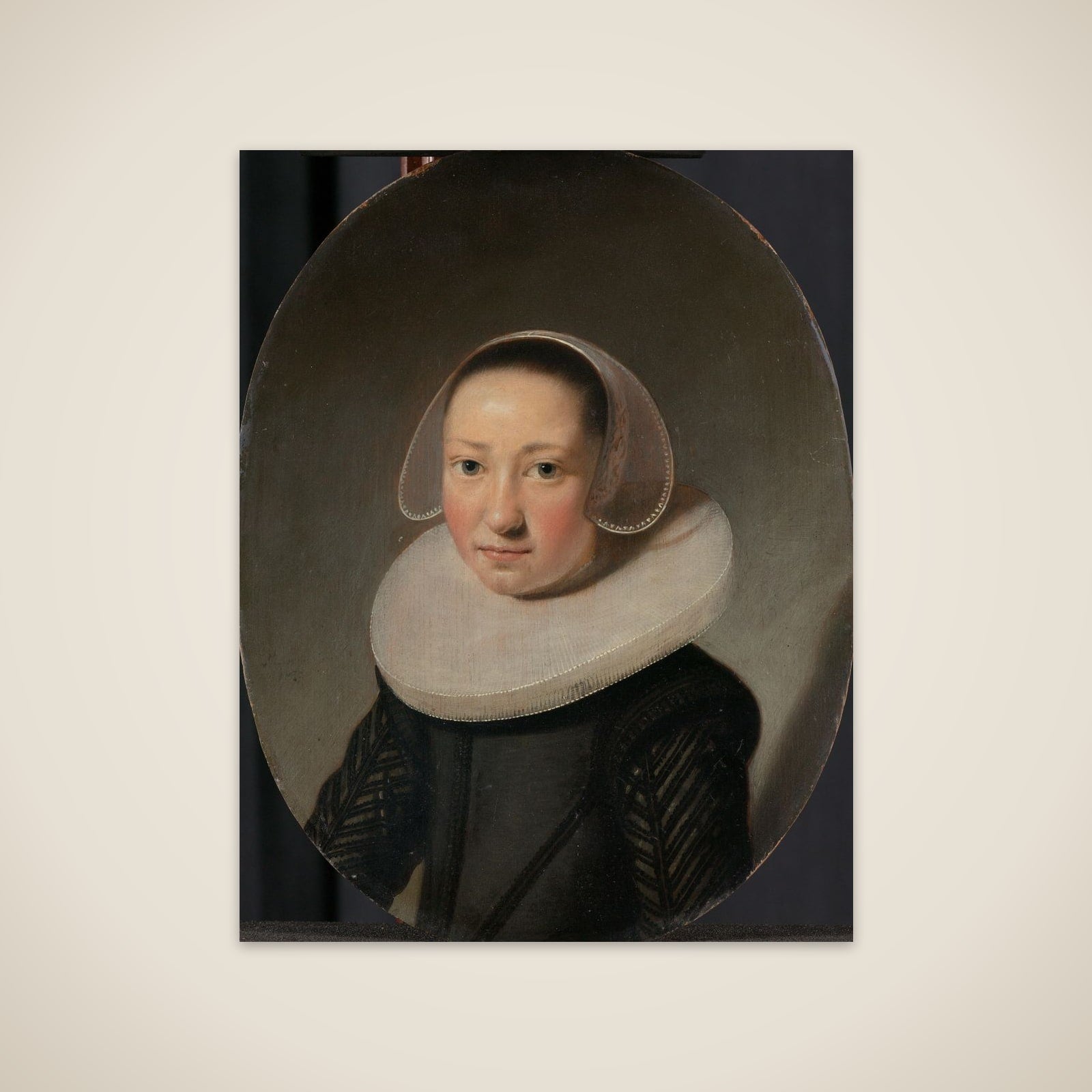 Portrait of a young Woman unframed print