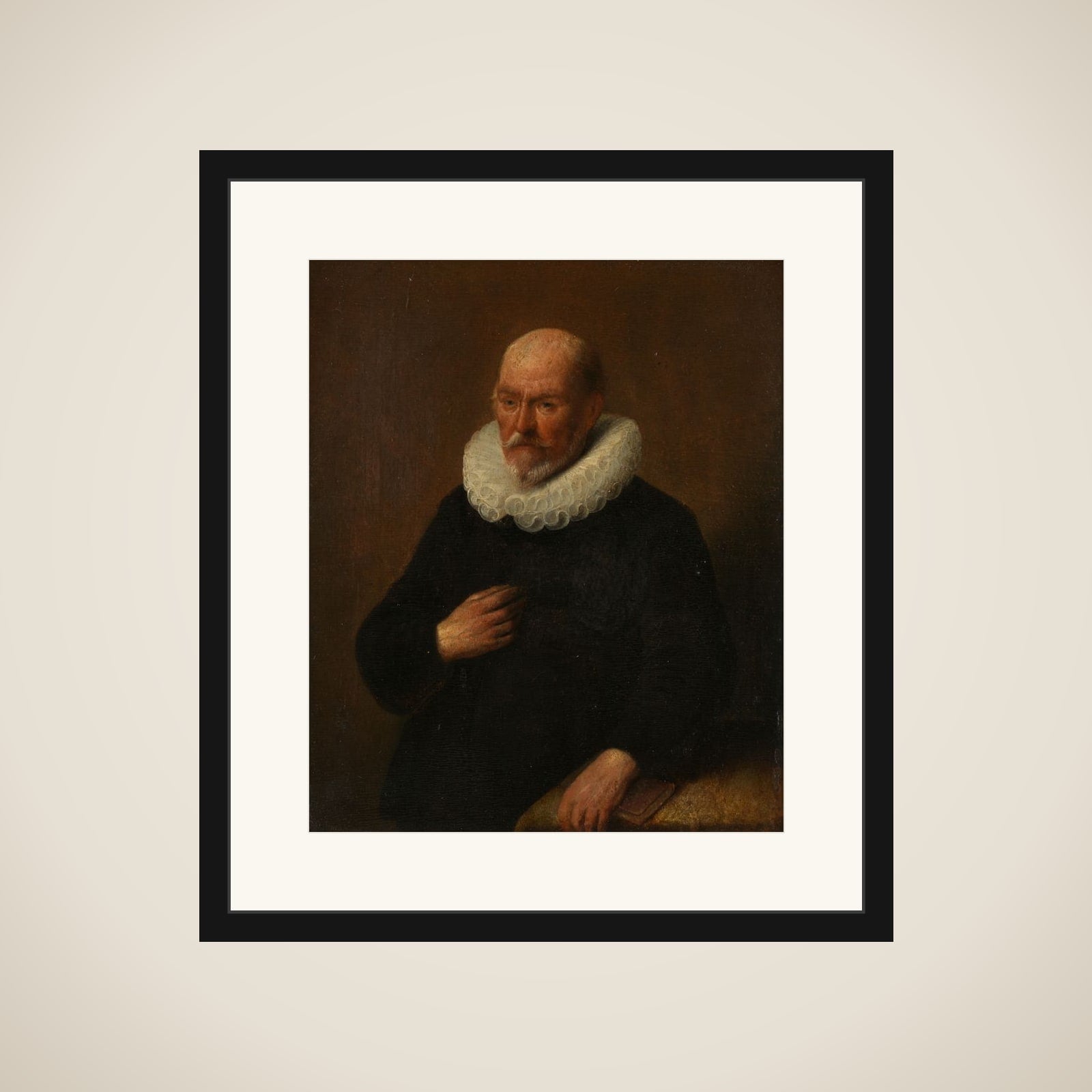 Portrait of a Man framed