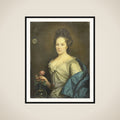 Portrait of Anna Maria van Hogendorp (1655-1727). Second Wife of François Leydecker framed
