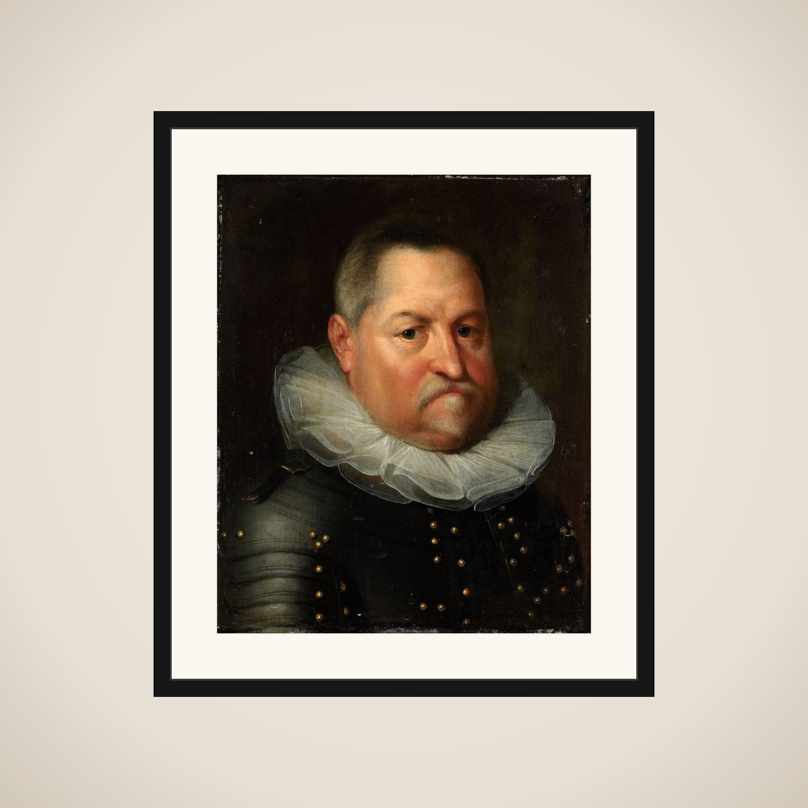 Portrait Jan the Elder (1535-1606), Count of Nassau framed