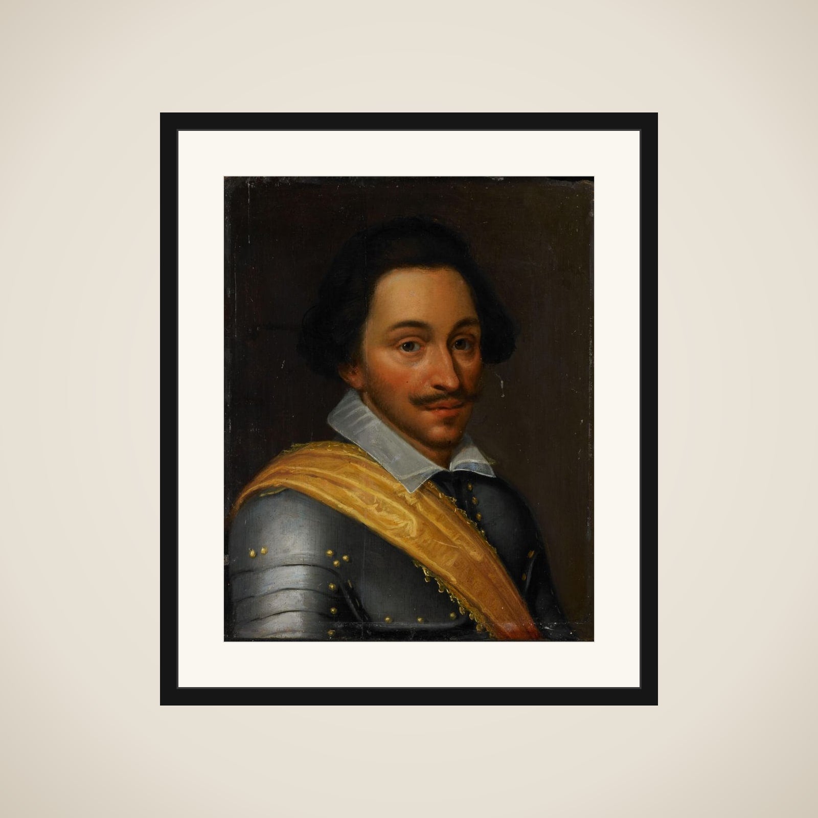 Portrait of Philips (1566-95), Count of Nassau framed