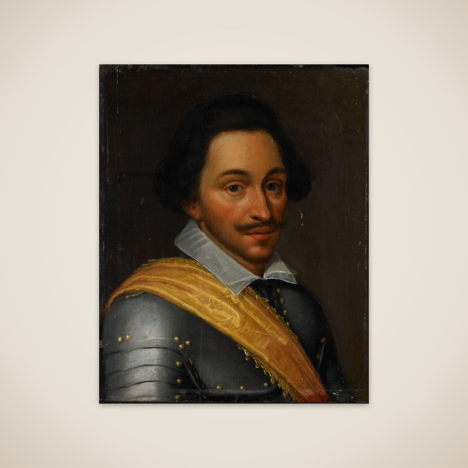 Portrait of Philips (1566-95), Count of Nassau unframed print