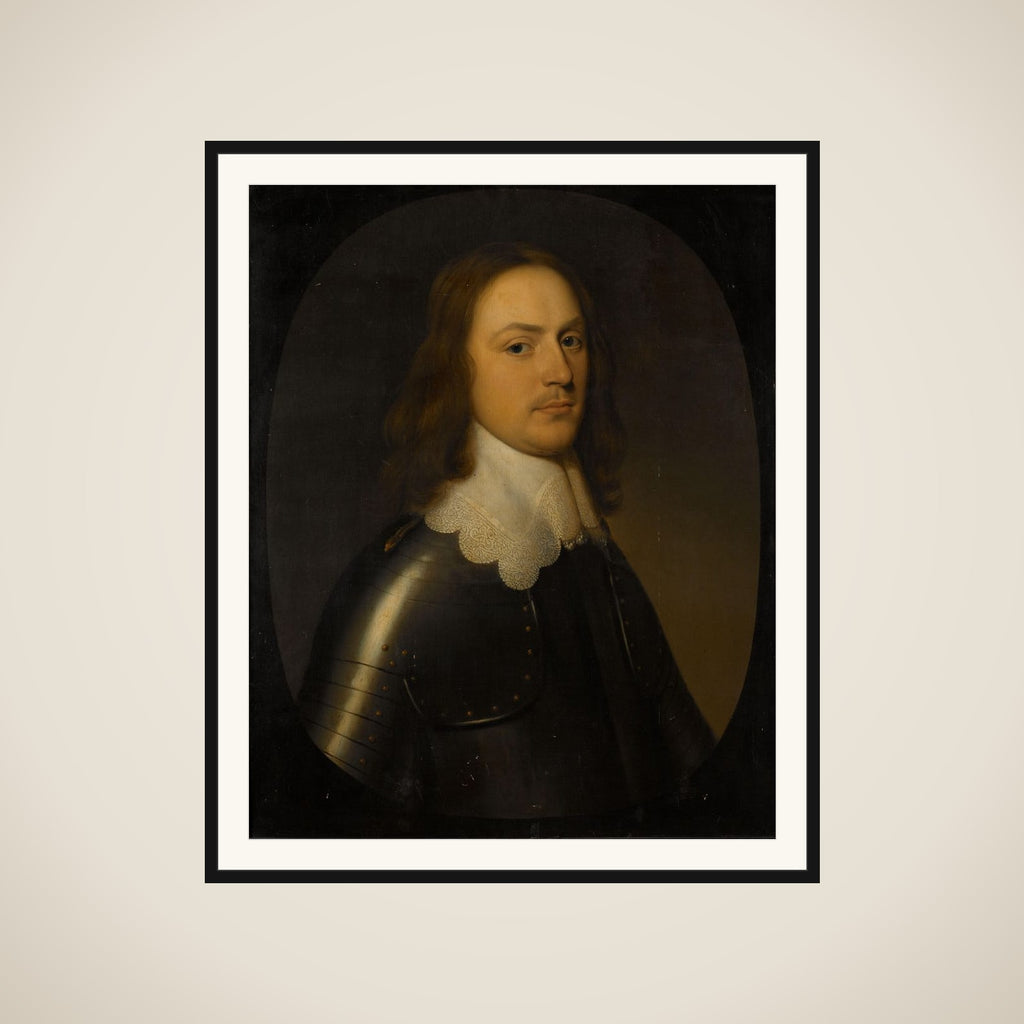 Portrait of an Officer framed
