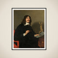 Portrait of an Artist framed