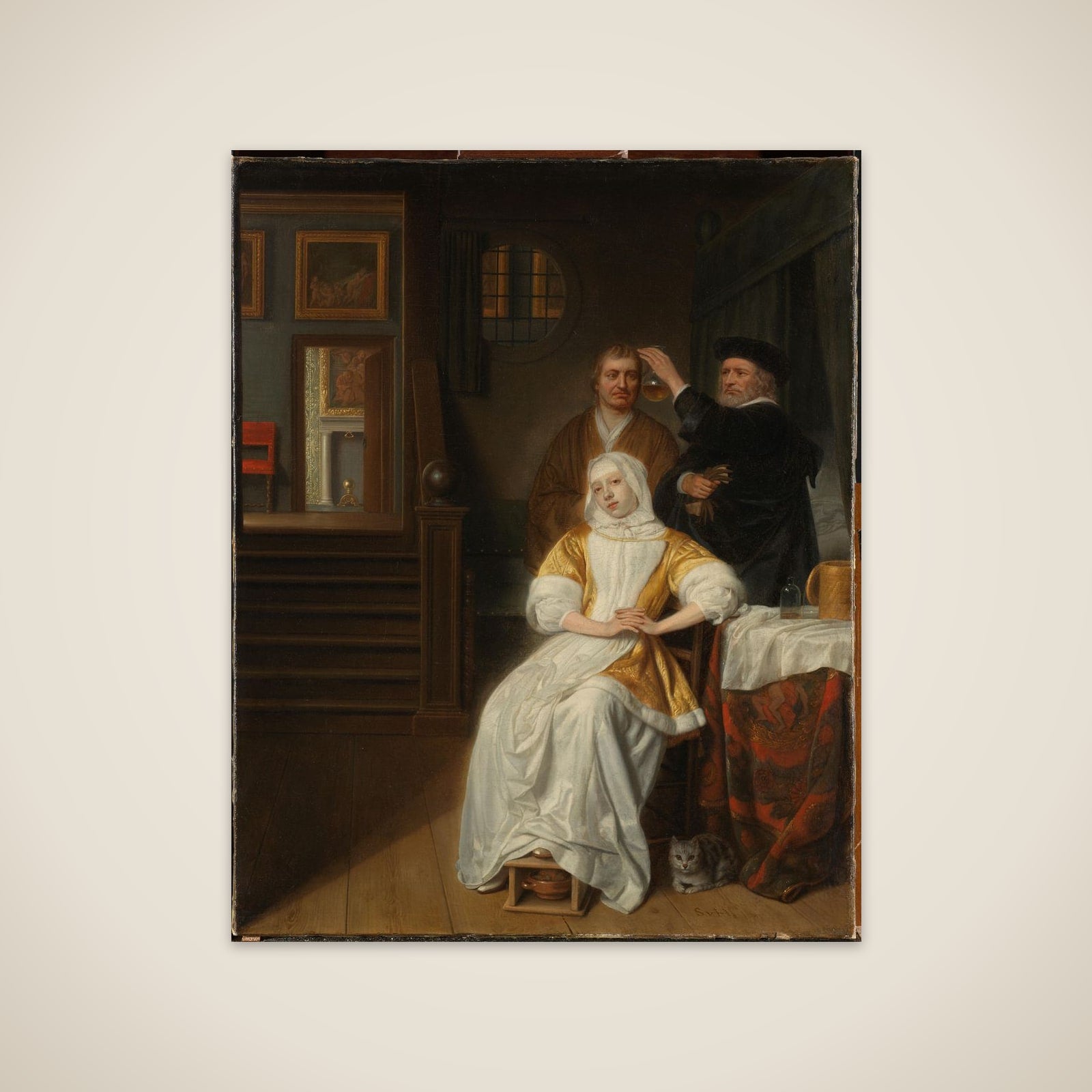 'The Anemic Lady' unframed print