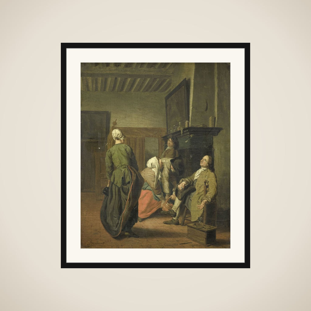 Merry Company framed