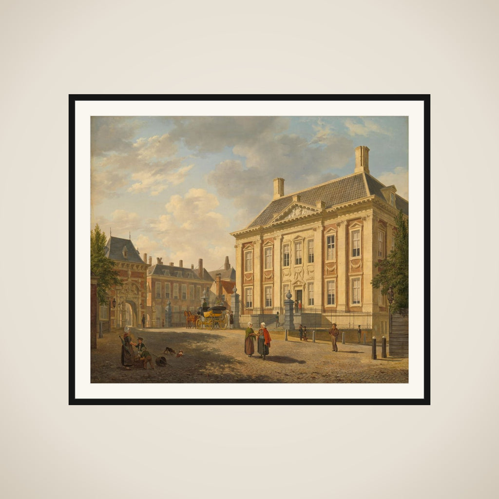 The Mauritshuis in The Hague framed
