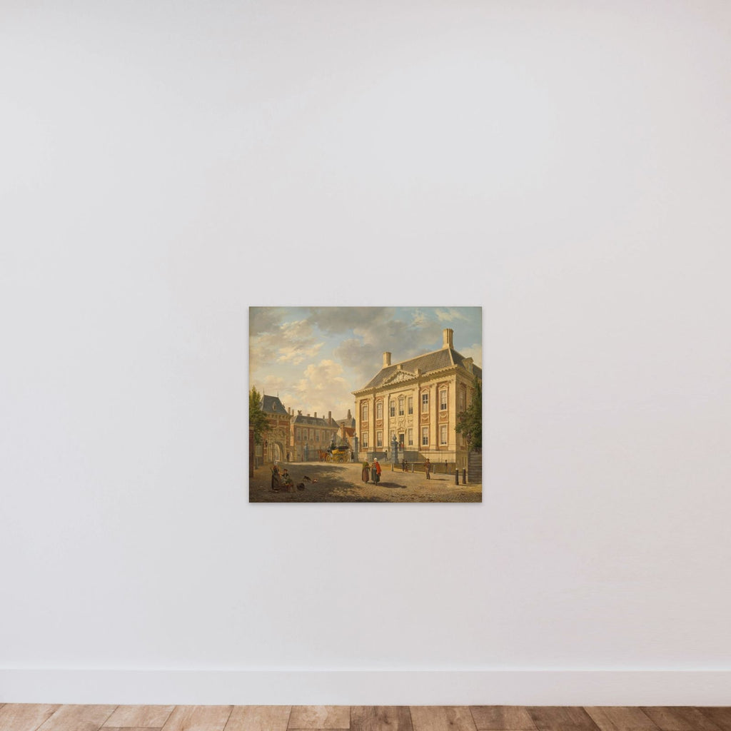 The Mauritshuis in The Hague unframed — shown to scale
