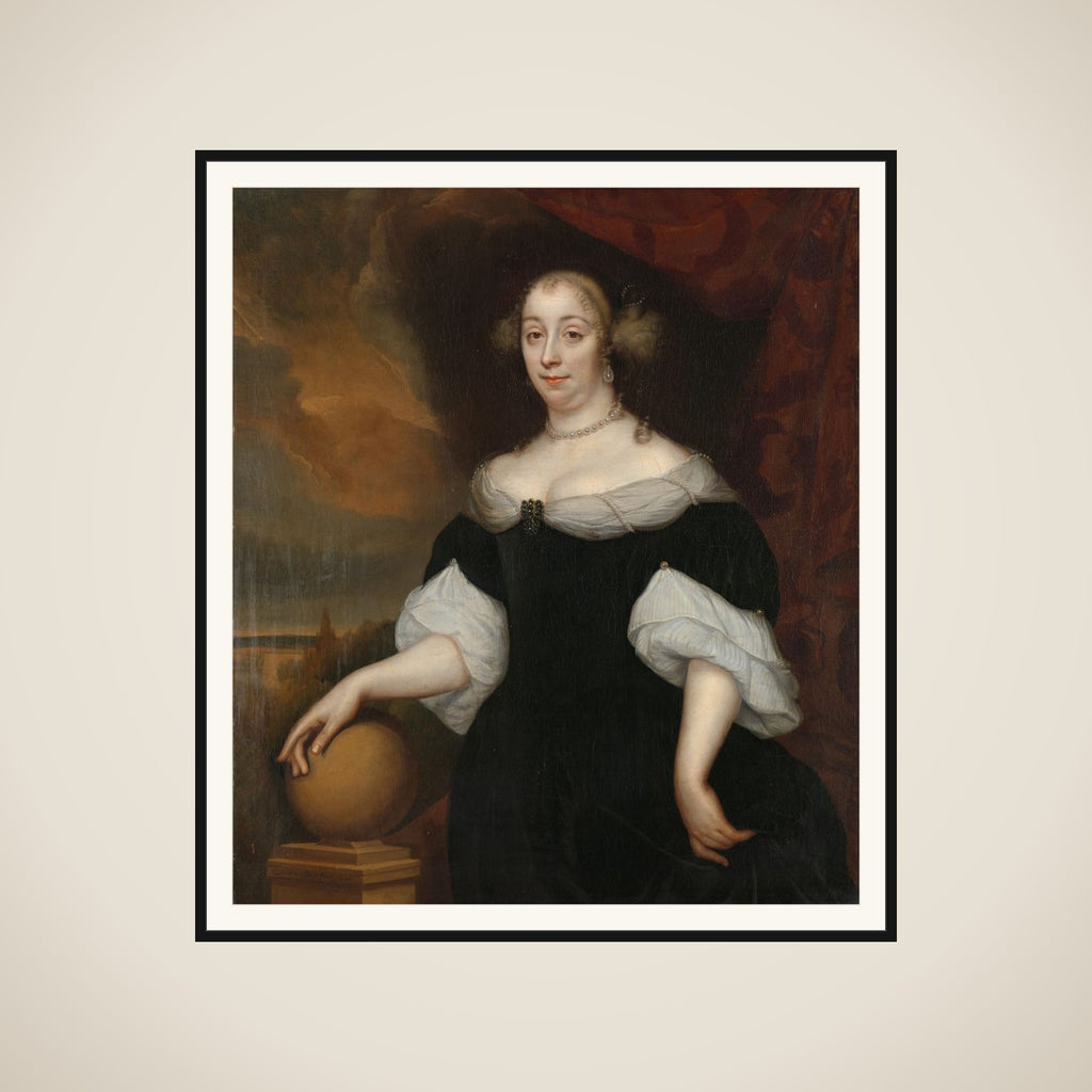 Margaretha Munter (1639-1711), second Wife of Jacobus Trip framed