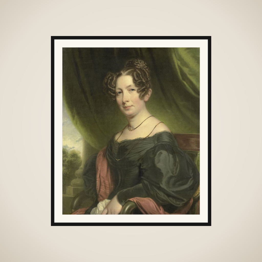 Maria Antoinette Charlotte Sanderson (1782-1859), Wife of Johan Fraser framed