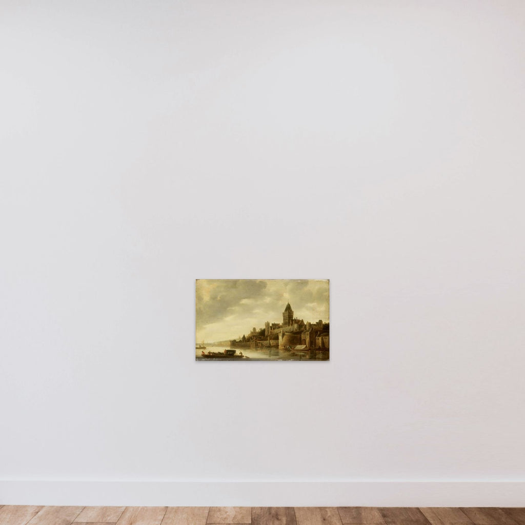View of the Valkhof in Nijmegen unframed — shown to scale